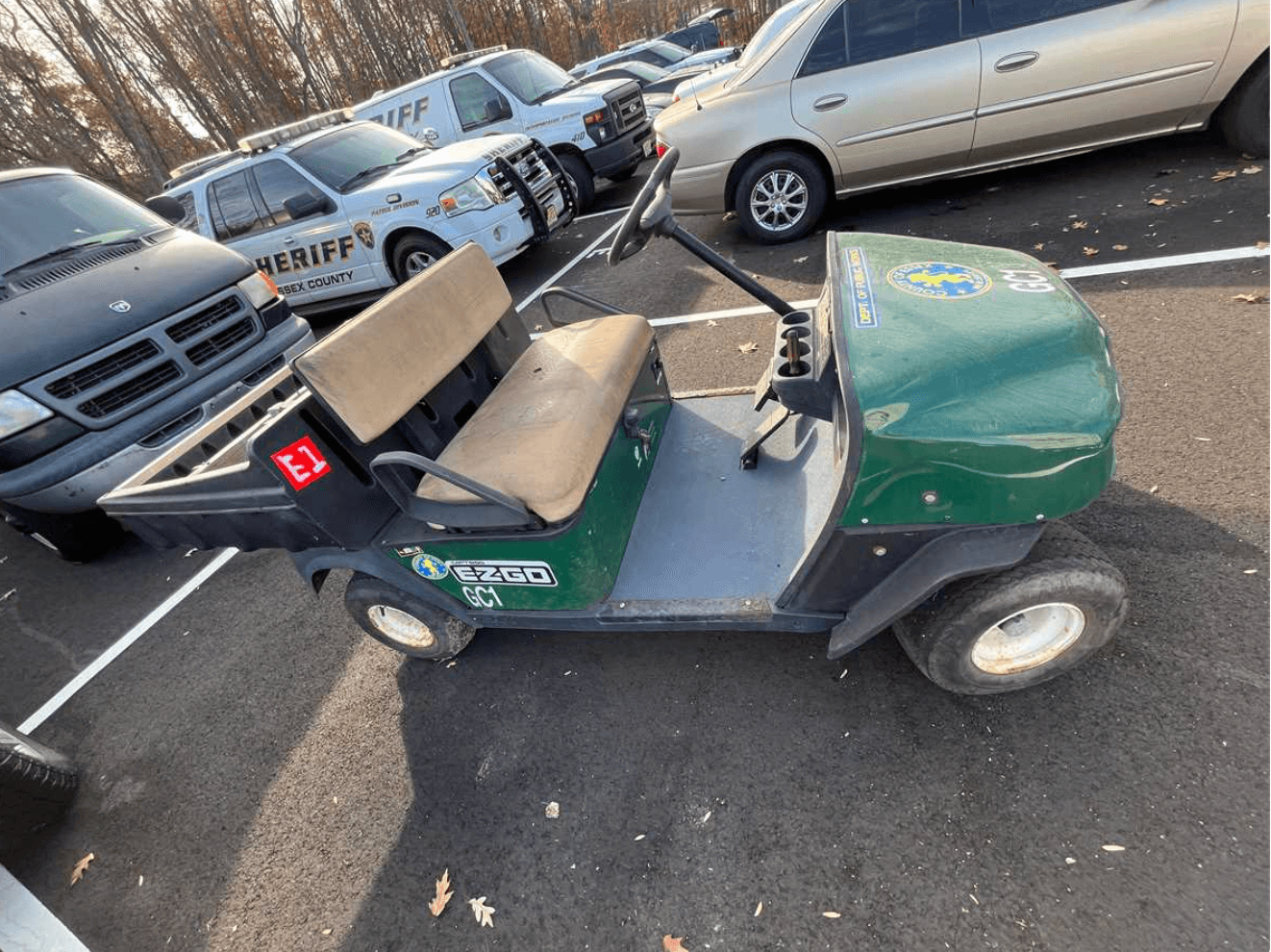 TEST: EZ GO GAS GOLF CART